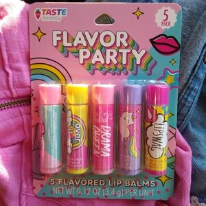 Flavor Party Lip Balm Set - 5 Pack